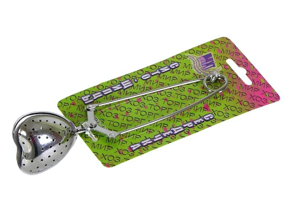 Ложка-щипцы для заварки "Сердечко"