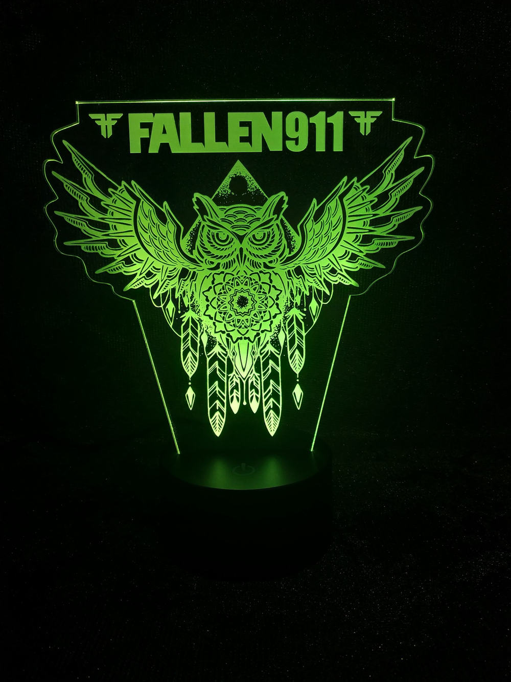 3Д-светильник Сова "Fallen"