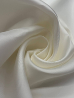 Шелк твил белый