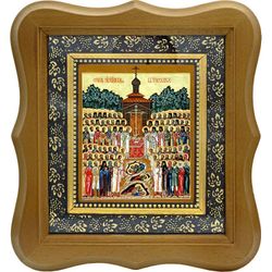 Собор Новомучеников Бутовских. Икона на холсте.