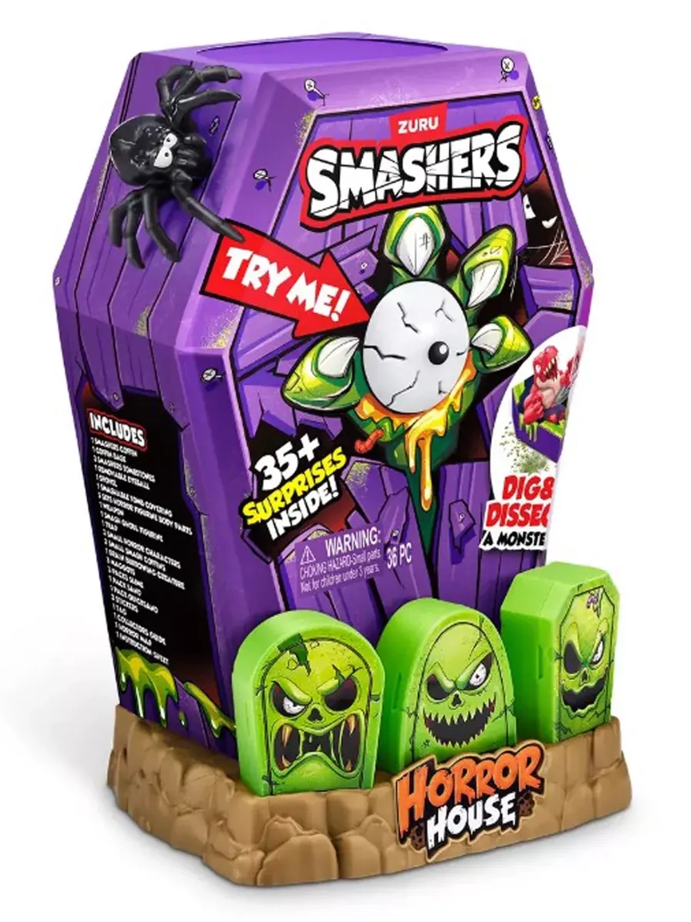 Игрушка сюрприз Zuru Smashers Horror House гроб