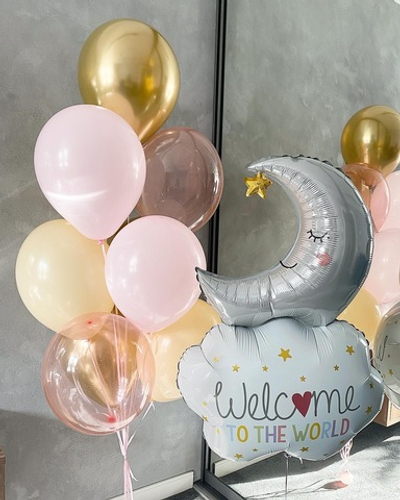 Набор шаров на выписку №60