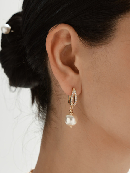 91003849 Серьги Selena Pearls