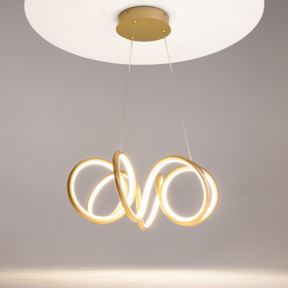 Люстра светодиодная Maytoni Curve MOD241PL-L60BSK