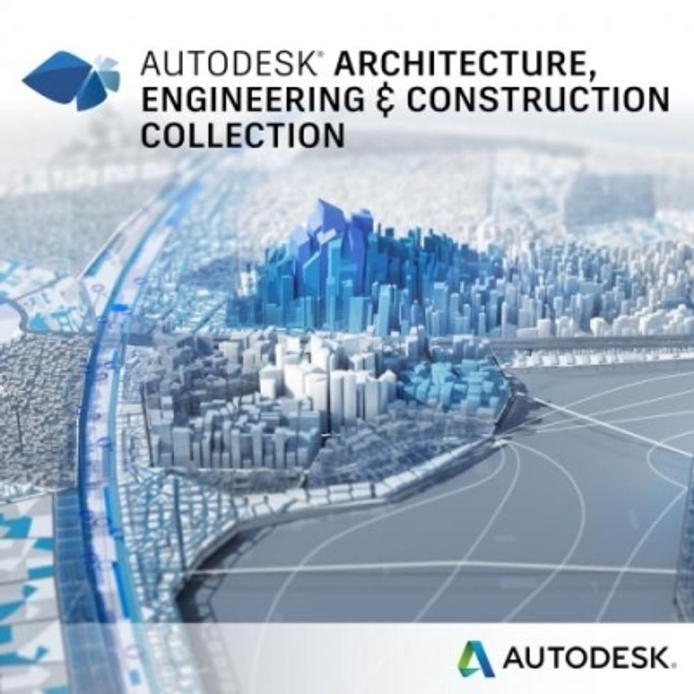 Autodesk Architecture Engineering &amp; Construction Collection IC Commercial New Single-user ELD 3-Year Subscription