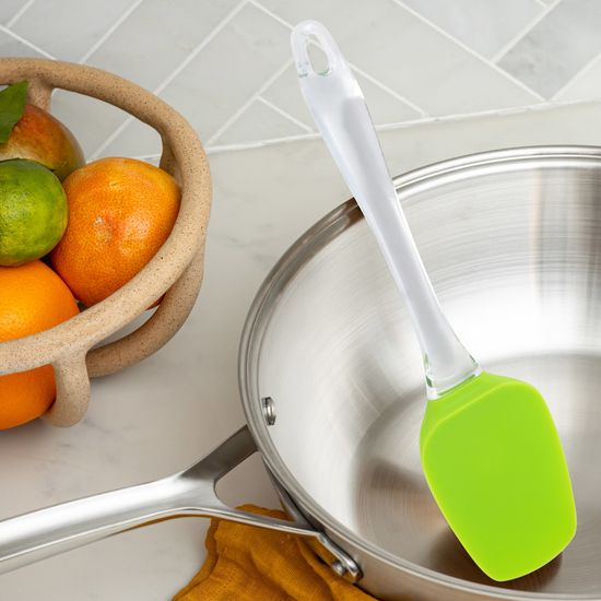 Лопатка кухонная силиконовая 25х6 см Kamille KM-7502