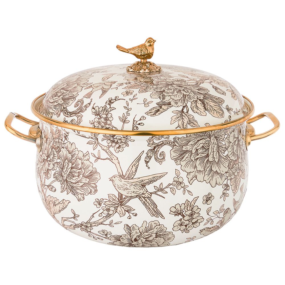 КАСТРЮЛЯ ЭМАЛИРОВАННАЯ LEFARD С КРЫШКОЙ 3,8Л, ДИА.20СМ ПОДХОДИТ ДЛЯ ИНДУКЦИОН.ПЛ