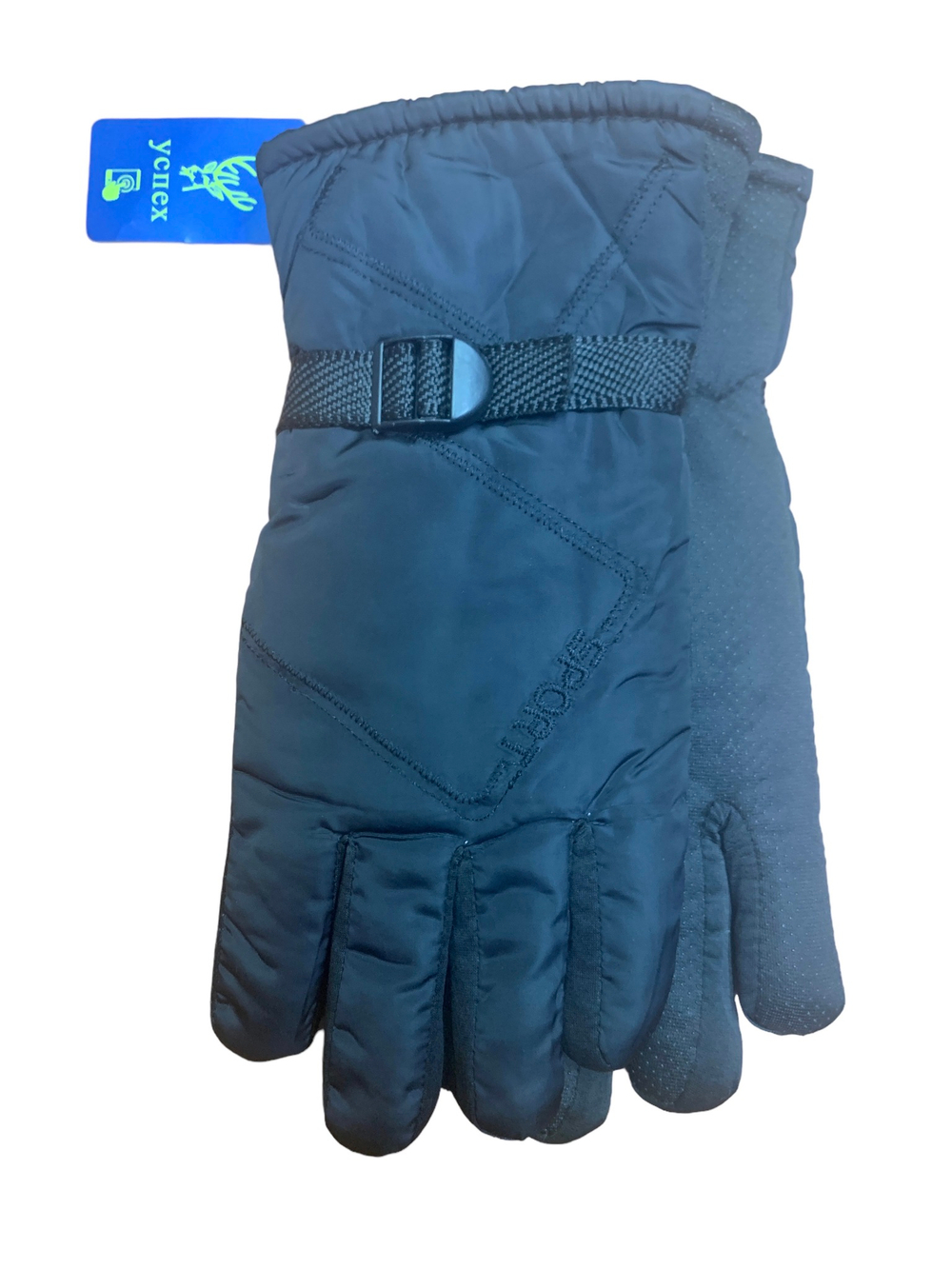 Перчатки. Мужские. Верх: Водоотталкивающий материал. Подклад: Плюш-флис. Горнолыжные. В упаковке разные цвета.12 шт в упаковке.