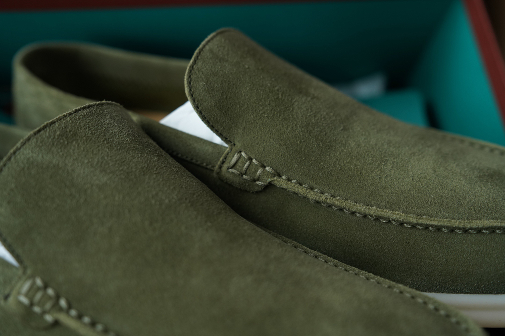 Классические замшевые мокасины