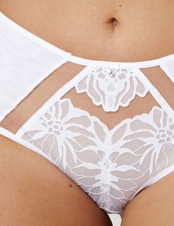 Трусы Subtille Astra White слипы высокие (белый)