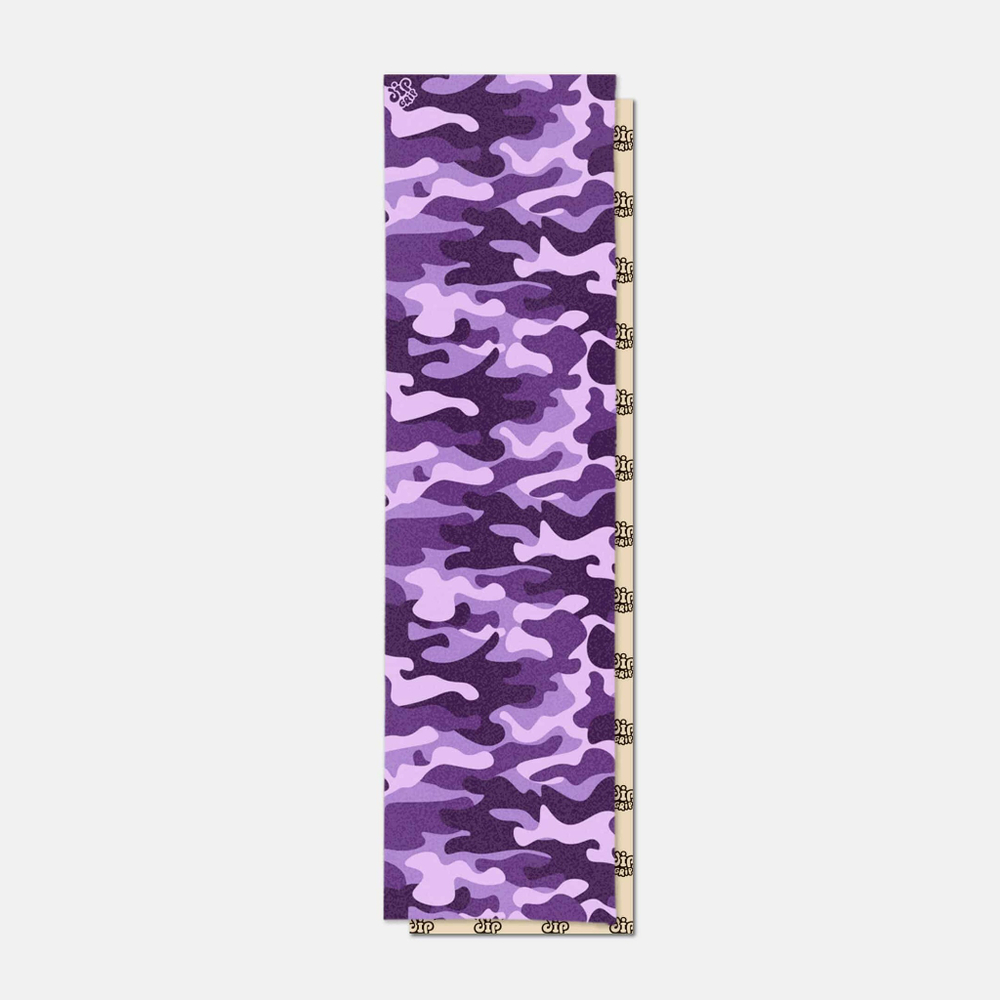 Шкурка для скейтборда Dip Grip CAMO: PURPLE