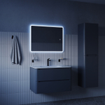 Зеркало с подсветкой 3 в 1 IDDIS Uniq, два навеса, 80/60 см, UNI8060i98