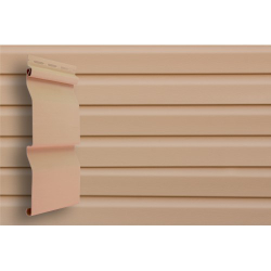Сайдинг Виниловый Grand Line Slim D4 Персиковый