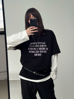 Футболка  Forced, черная