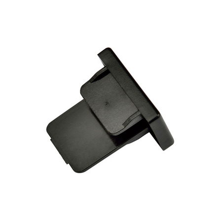 UFB-Q121 C21 BLACK 1 POLYBAG. Заглушка торцевая. Черная. ТМ Volpe.