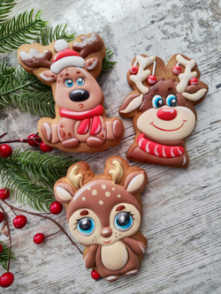 Топпер Пряничный (Россия) НОВОГОДНИЙ в ассортименте