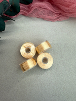 Нитки для оплетки проволоки, полиэстер, №31 Кремовый