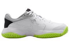 Детские Кроссовки теннисные  Nike Jr Court Lite 2 - white/hot lime/grey fog/laser fuchsia