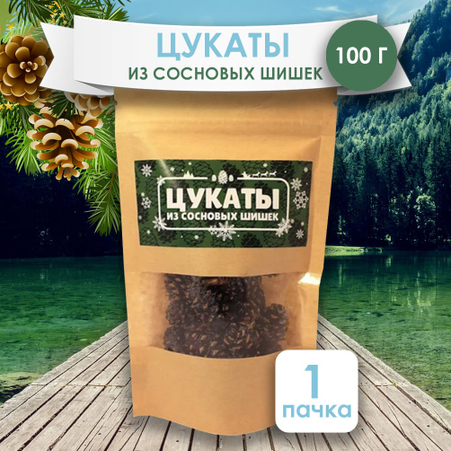 Цукаты из сосновых шишек