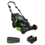 Аккумуляторная газонокосилка Greenworks GC82LM61SK8 82В (1 x 8 Ач, ЗУ) нож 43 см, 2515607U8