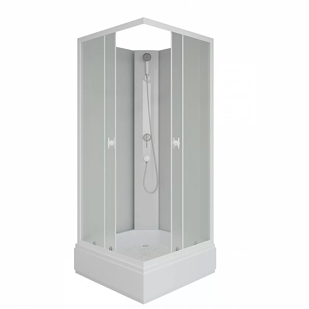 Душевая кабина Niagara Promo P100/26Q/MT/BK 100х100