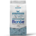 Сухой корм Monge Cat Speciality Line Monoprotein для котят и беременных кошек, из форели 1,5 кг