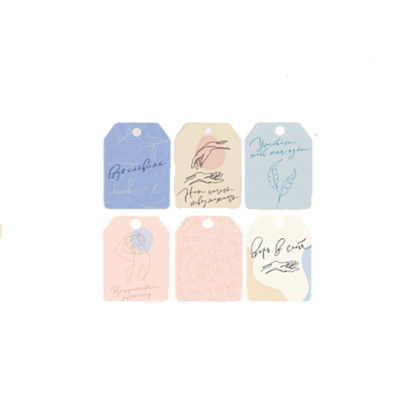 Набор из 6 шильдиков на подарки «Ты волшебна», 16 х 24 см