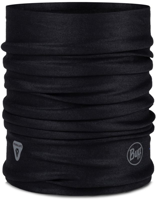 Тонкая детская зимняя бандана-труба Buff Thermonet Solid Black Фото 1