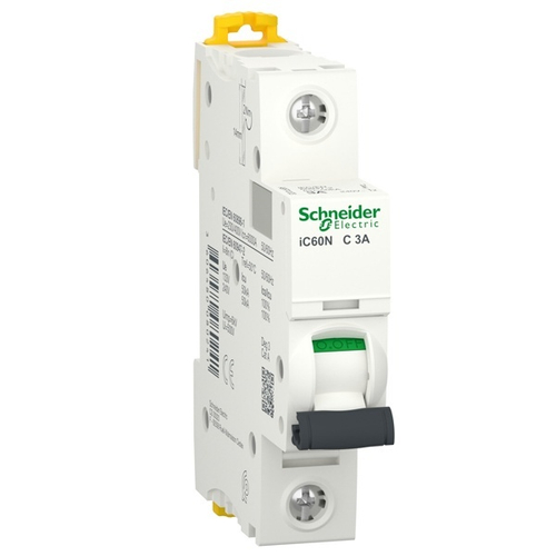 Автоматический выключатель Schneider Electric Acti 9 iC60N 1П 3A 6кА C (автомат электрический) A9F74103