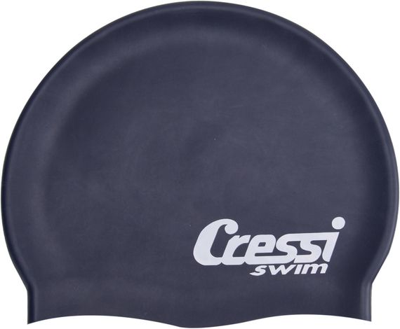 Шапочка для плавания Cressi Silicone Cap Adult темно-синяя