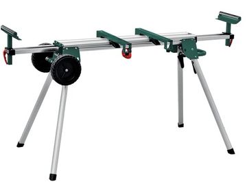 KRAFTOOL MSA-1200 U, (1120-2650)х765х970 мм, алюминиевый мобильный стол для торцовочных пил с ручкой и колесами (38782-2)