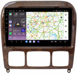 Магнитола для Mercedes-Benz S (W220) 1998-2005 - Kuberg QLed, Android 13, TS20, CarPlay, SIM-слот