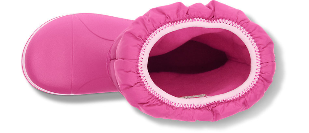 Сапоги Crocs Winter Puff Boot Розовые