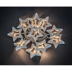 Гирлянда звёздочки NGF-D009-10WW-2AA IP20 1,8м Navigator 36