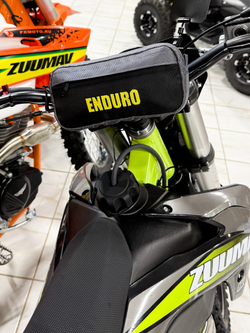 Сумка на руль цвет СЕРЫЙ