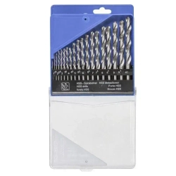 Набор сверл по металлу HSS 19 предметов