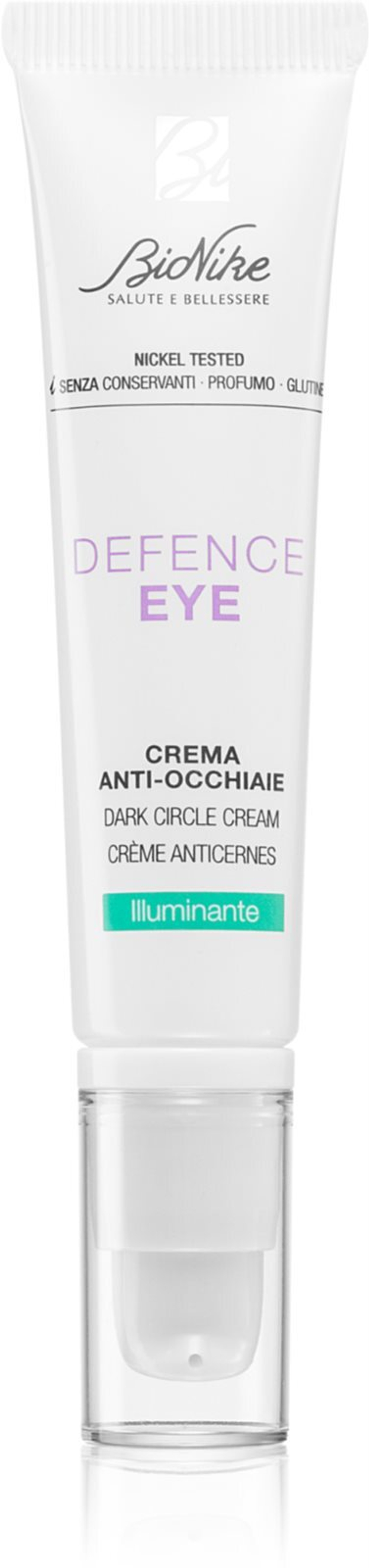 BioNike Defence Eye - осветляющий крем для глаз против темных кругов /   15  ml  / GTIN 8029041113274