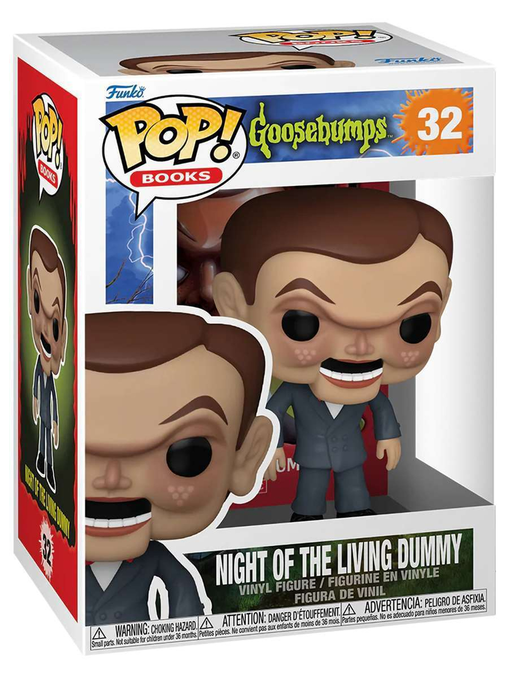 Фигурка Funko POP! Books Goosebumps Night of the Living Dummy (32) 80900