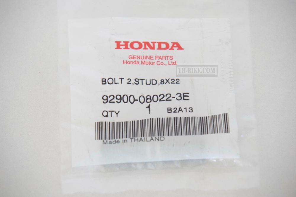 92900-08022-3E. BOLT, STUD, 8X22