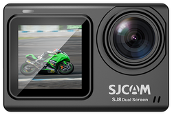 Экшн-камера SJCAM SJ8 DUAL-SCREEN, 12МП, 1200 мА·ч, черный