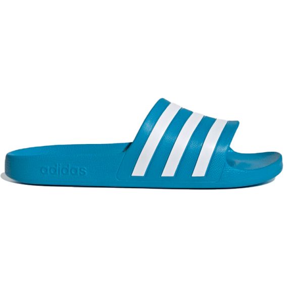 Adidas Adilette Aqua Slides 'Solar Blue'
