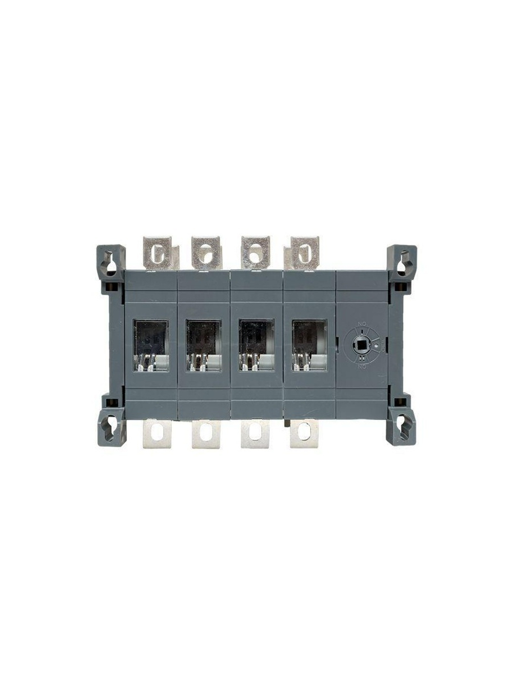 Рубильник 4п 250А реверсивный без рукоятки управления TwinBlock EKF tb-s-250-4p-rev
