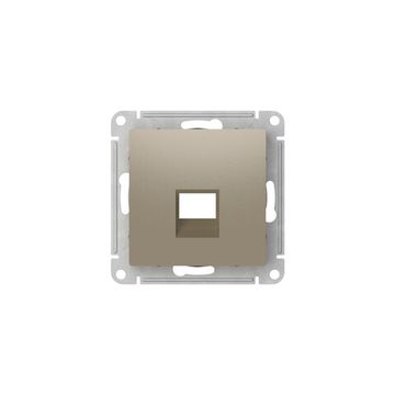 Накладка AtlasDesign для информационных функций типа Keystone шампань SE ATN000584