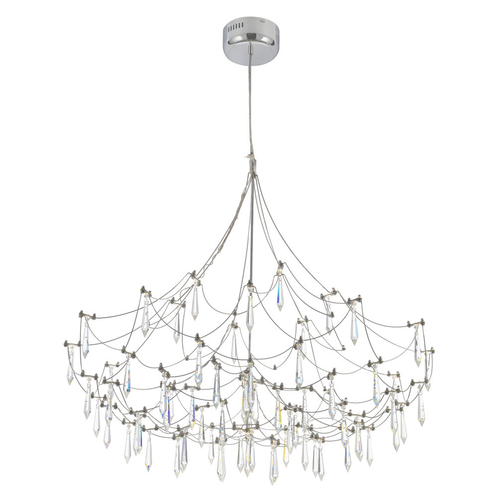 Citilux ASTER CL208020 LED Хрустальная люстра с пультом