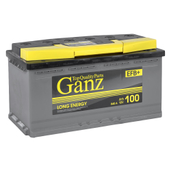 Аккумулятор GANZ EFB 100 А/ч прямой L+ 352x175x190 L5 EN 840 А
