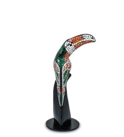 Decor and Gift 23-029-03 Н-р статуэток из трех «Тукан» дерево+стекл.мозаика (50,40,30 см)