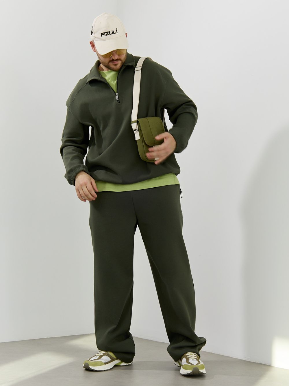 Толстовка мужская Интер-1 Виотекс ХАКИ