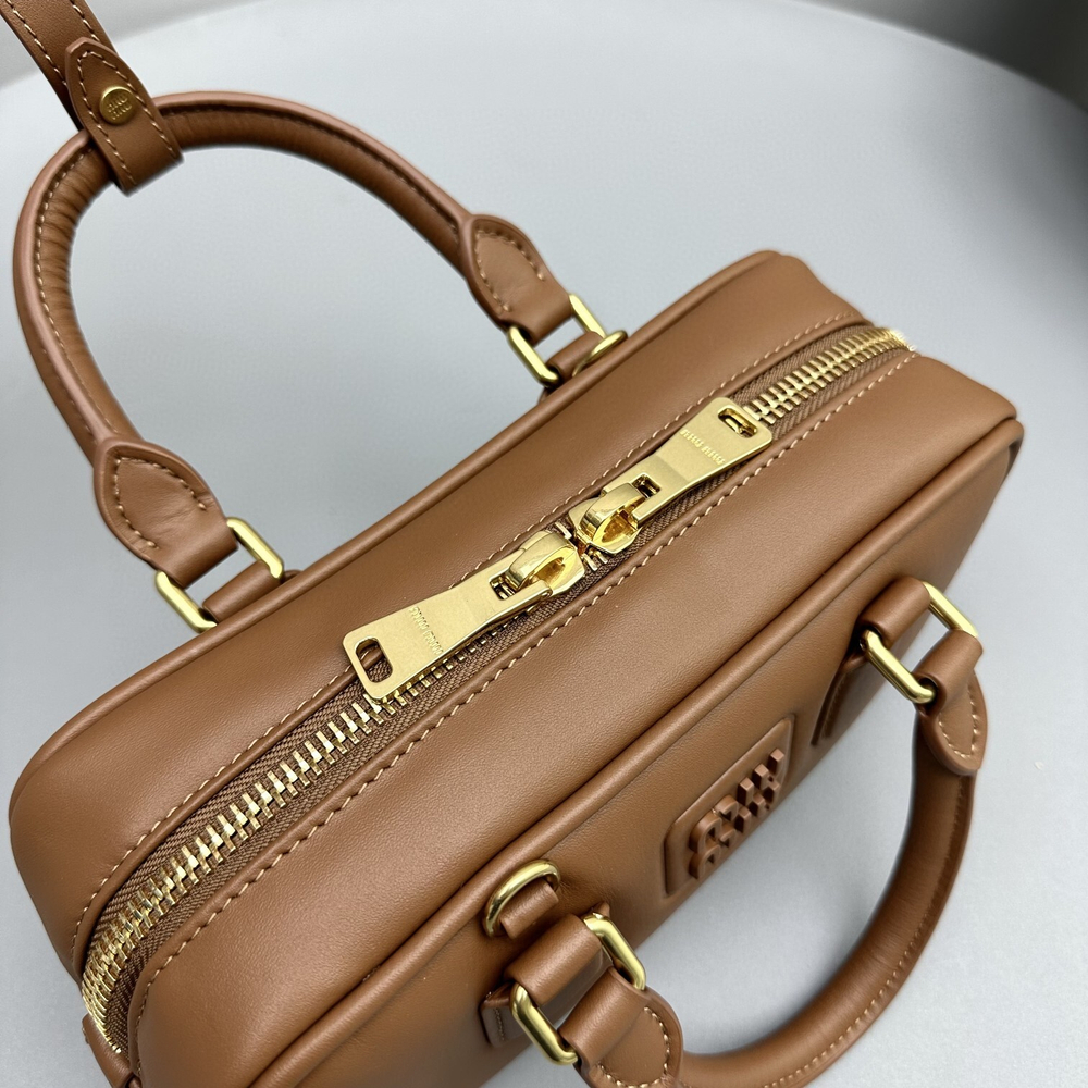 Miu Miu Arcadie Leather Bag 22 cm