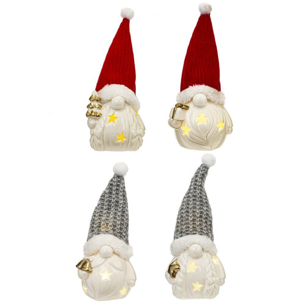 GAEM Фигурка декоративная с подсветкой "Гномик", L7 W6 H16 см, (2хLR44), 4в.