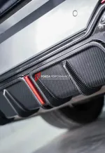 Карбоновый диффузор заднего бампера для BMW 4 серии G22 G23 2020+ БМВ